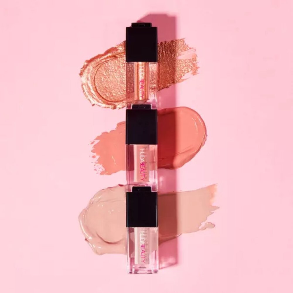 Huda Beauty - Mini Matte and Metal Melted Shadows in Soft Pinks